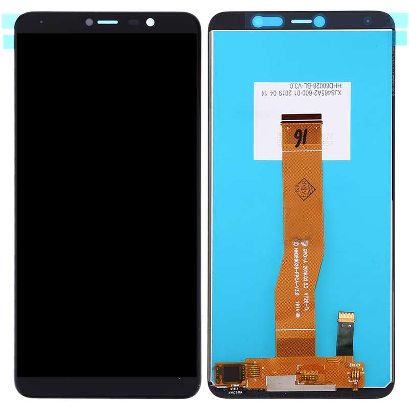 TFT LCD Screen for Wiko Y80 with Digitizer Full Assembly(Black)