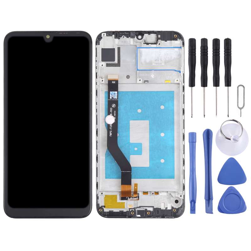 OEM LCD Screen for Huawei Y7 (2019)(High Version) Digitizer Full Assembly with Frame (Black)