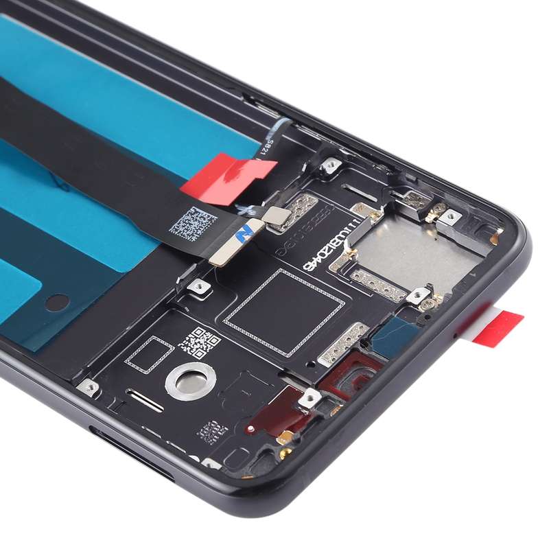 OEM LCD Screen for Huawei Y7 Prime (2019) Digitizer Full Assembly with Frame (Black)