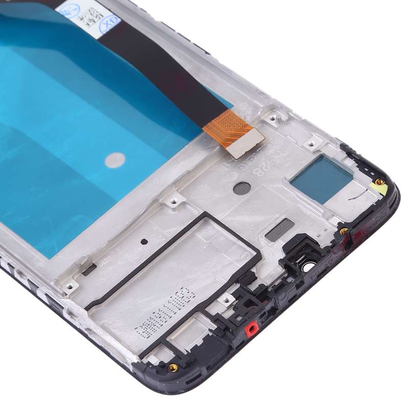 OEM LCD Screen for Huawei Honor 8C Digitizer Full Assembly with Frame (Black)