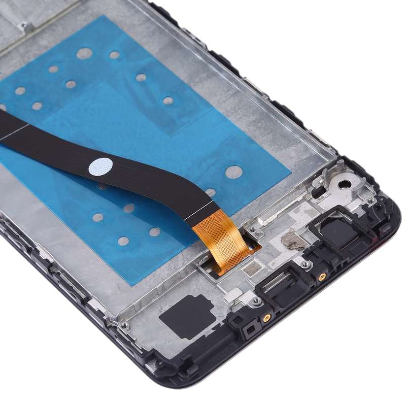 OEM LCD Screen for Huawei Honor 7X Digitizer Full Assembly with Frame (Black)