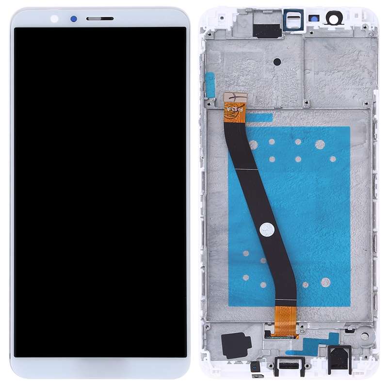 OEM LCD Screen for Huawei Honor 7X Digitizer Full Assembly with Frame (Black)