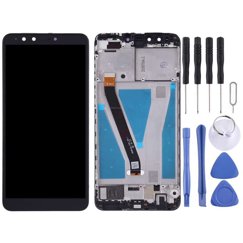 OEM LCD Screen for Huawei Enjoy 8 Plus Digitizer Full Assembly with Frame (Black)
