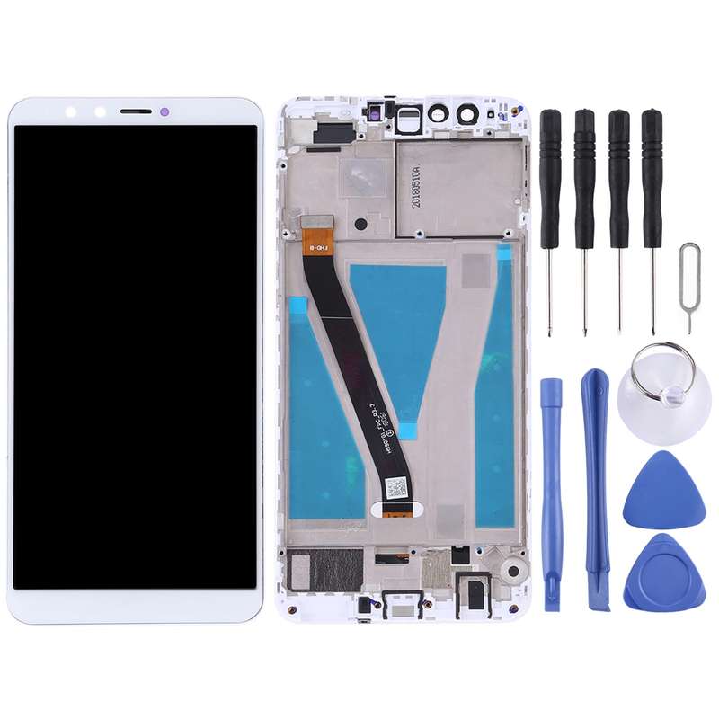OEM LCD Screen for Huawei Enjoy 8 Plus Digitizer Full Assembly with Frame (Black)