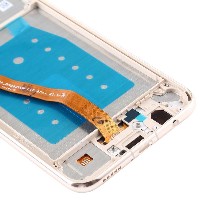 OEM LCD Screen for Huawei Mate 20 Lite / Maimang 7 Digitizer Full Assembly with Frame (Gold)