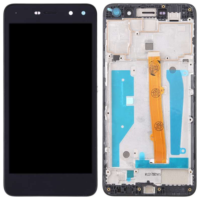 OEM LCD Screen for Huawei Y5 (2017) Digitizer Full Assembly with Frame (Black)