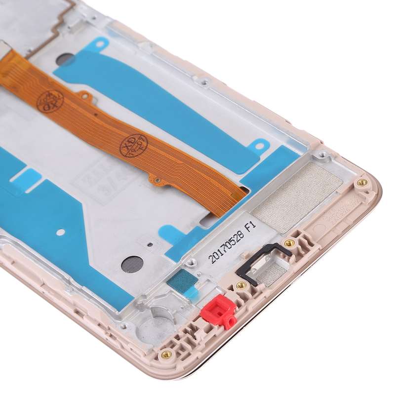 OEM LCD Screen for Huawei Y5 (2017) Digitizer Full Assembly with Frame (Black)