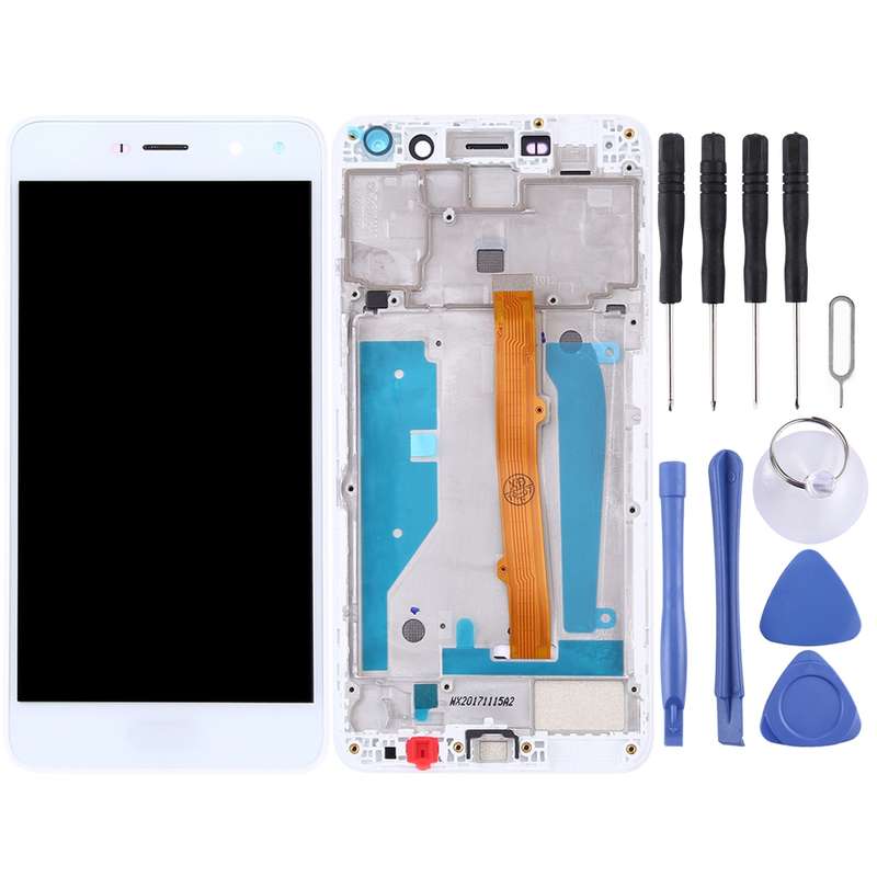 OEM LCD Screen for Huawei Y5 (2017) Digitizer Full Assembly with Frame (Black)