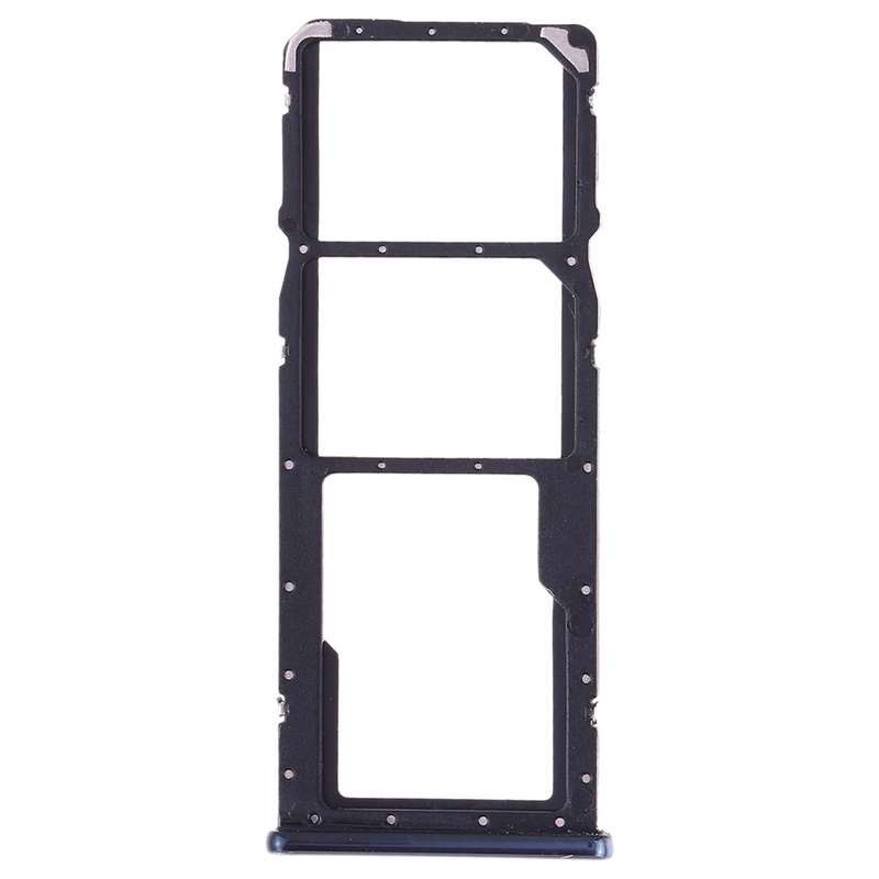 SIM Card Tray + SIM Card Tray + Micro SD Card Tray for Huawei Y9 (2019) (Black)