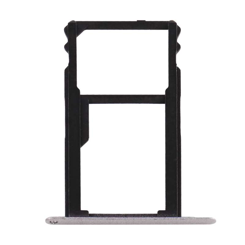 For Huawei Honor 7 Nano SIM Card Tray + Nano SIM / Micro SD Card Tray (Silver)