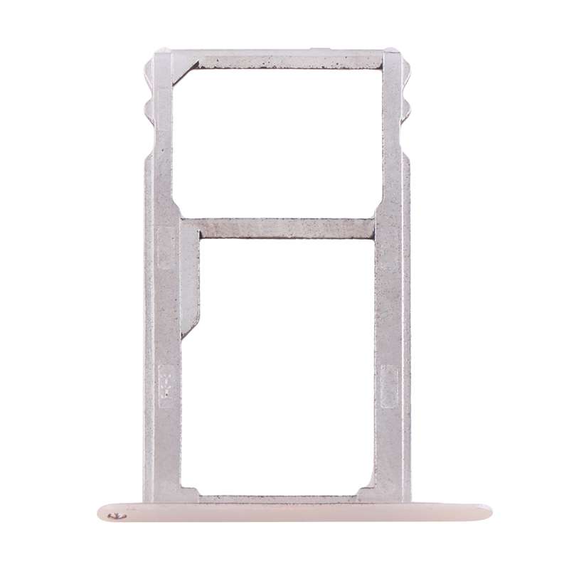 For Huawei Honor 7 Nano SIM Card Tray + Nano SIM / Micro SD Card Tray (Silver)