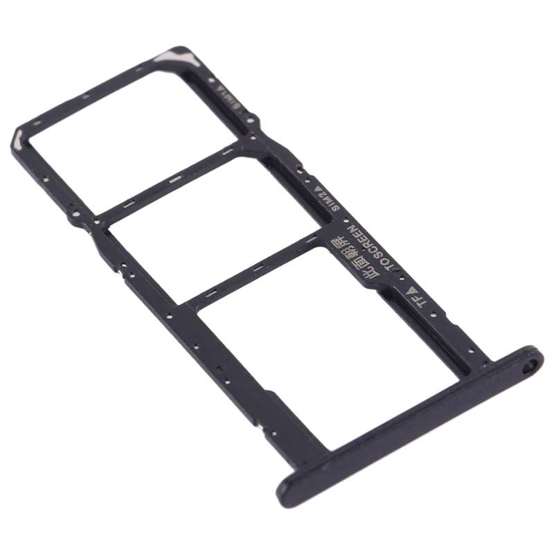SIM Card Tray + SIM Card Tray + Micro SD Card Tray for Huawei Y5 (2019) (Gold)