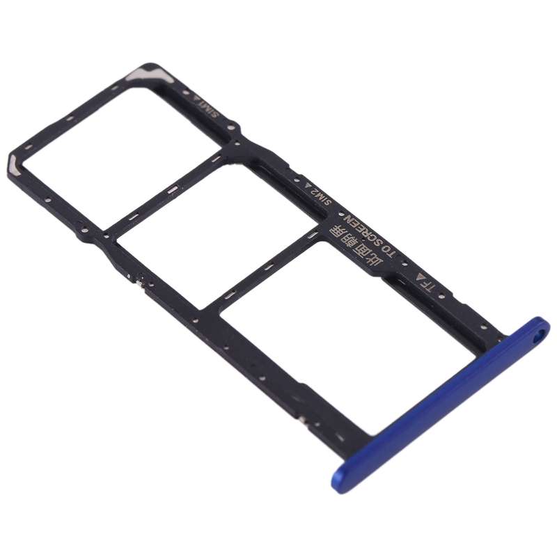 SIM Card Tray + SIM Card Tray + Micro SD Card Tray for Huawei Y5 (2019) (Gold)
