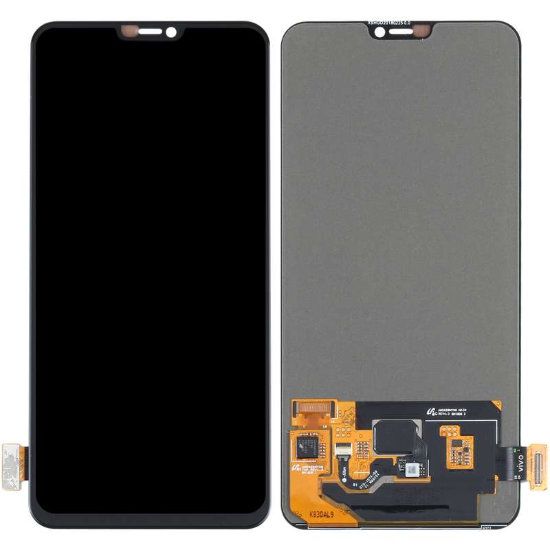 LCD Screen and Digitizer Full Assembly for Vivo X21 In-Display Fingerprint Scanning(Black)