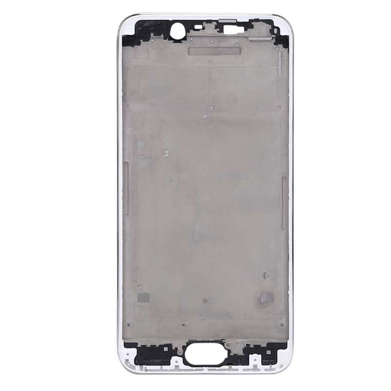 For Vivo Y67 / V5 Front Housing LCD Frame Bezel Plate(Silver)