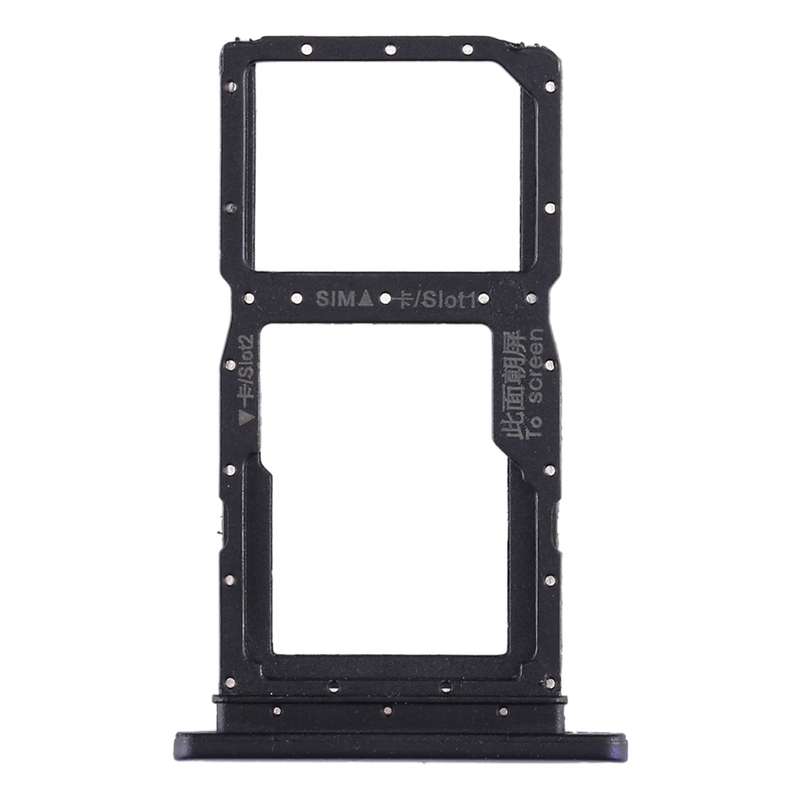 SIM Card Tray + SIM Card Tray / Micro SD Card Tray for Huawei Honor 9X / Honor 9X Pro(Dark Blue)