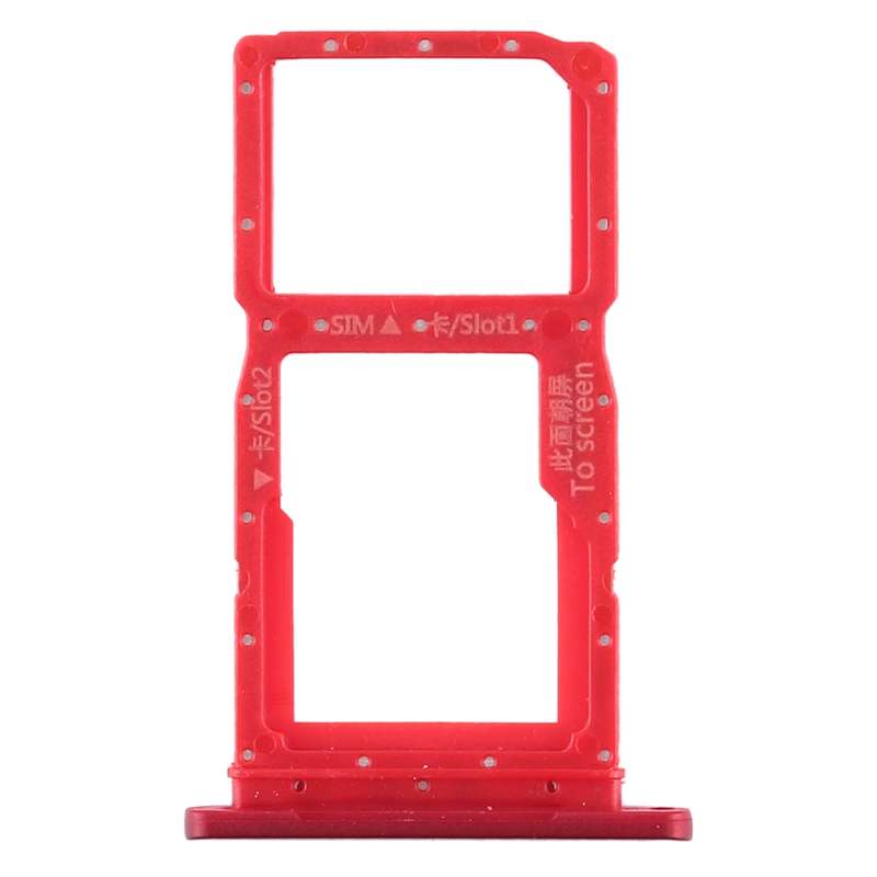 SIM Card Tray + SIM Card Tray / Micro SD Card Tray for Huawei Honor 9X / Honor 9X Pro(Baby Blue)