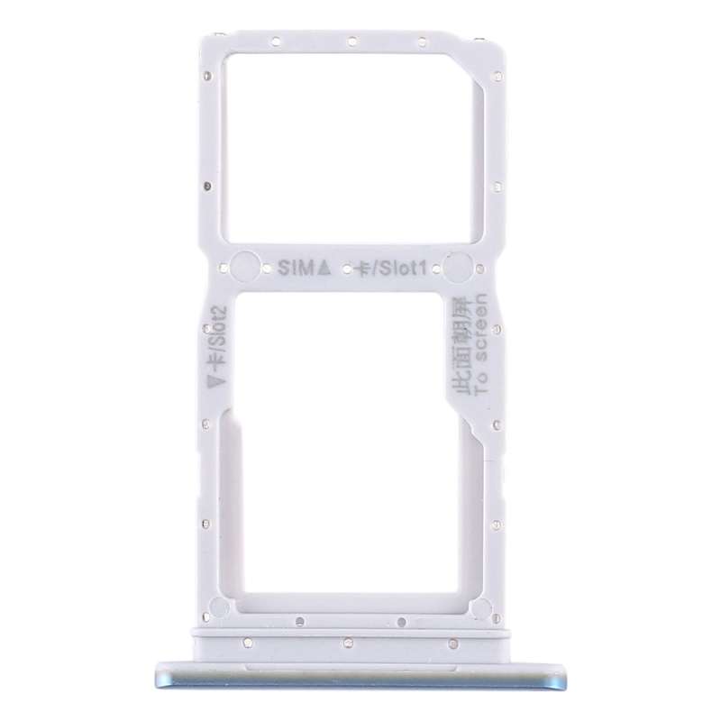 SIM Card Tray + SIM Card Tray / Micro SD Card Tray for Huawei Honor 9X / Honor 9X Pro(Dark Blue)