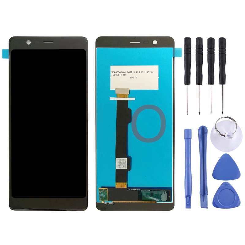 TFT LCD Screen for Nokia 5.1 TA 1024 1027 1044 1053 1008 1030 1109 with Digitizer Full Assembly (Bla