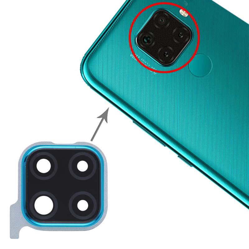 For Huawei Mate 30 Lite Camera Lens Cover (Black)