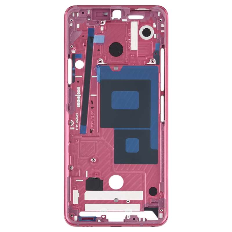Front Housing LCD Frame Bezel Plate for LG G7 ThinQ / G710 (Black)
