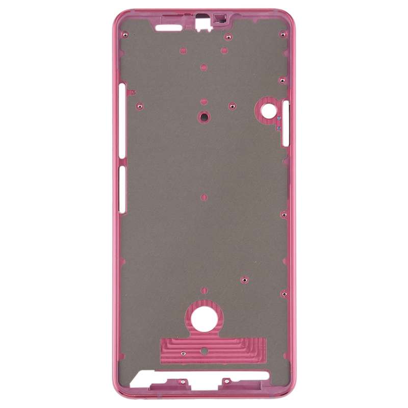 Front Housing LCD Frame Bezel Plate for LG G7 ThinQ / G710 (Black)