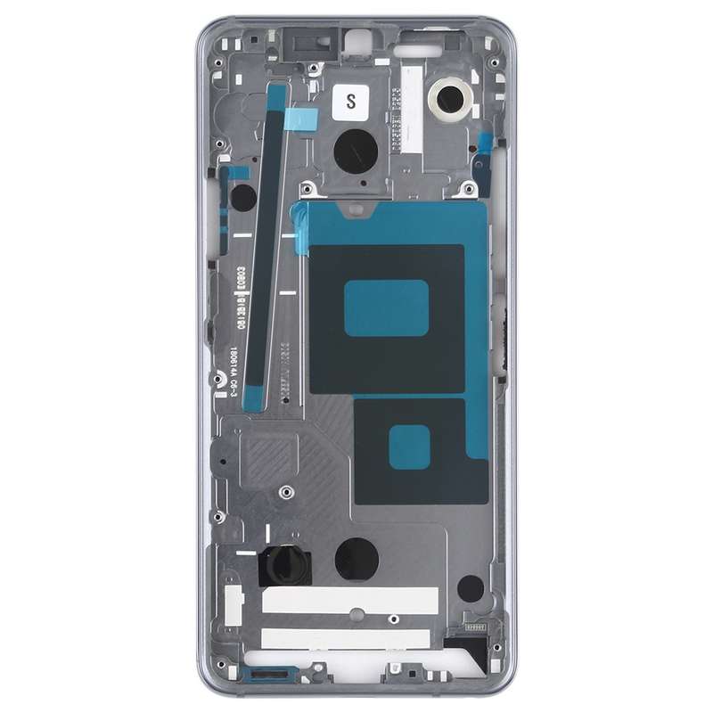 Front Housing LCD Frame Bezel Plate for LG G7 ThinQ / G710 (Black)