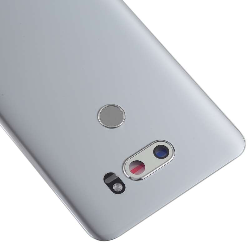 Battery Back Cover with Camera Lens for LG V30 / VS996 / LS998U / H933 / LS998U / H930(Silver)