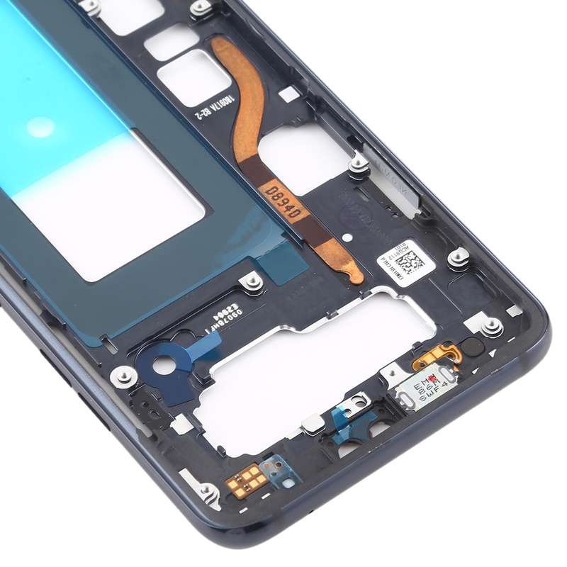 Front Housing LCD Frame Bezel Plate for LG V40 ThinQ (Black)
