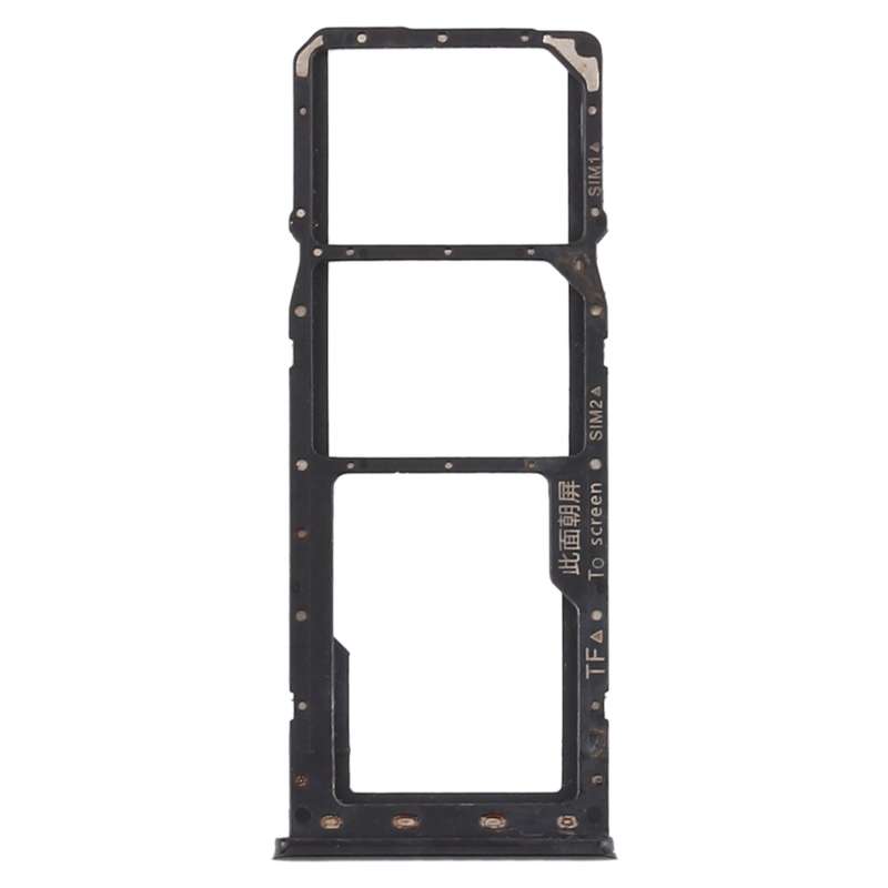 For OPPO Realme 3 Pro / Realme X Lite SIM Card Tray + SIM Card Tray + Micro SD Card Tray (Blue)