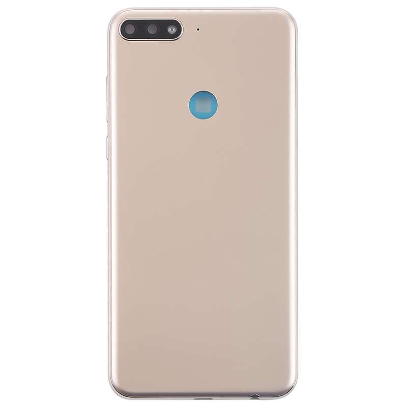 Back Cover with Side Keys for Huawei Y7 (2018)(Blue)