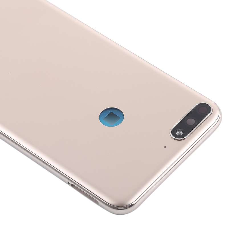 Back Cover with Side Keys for Huawei Y7 (2018)(Blue)