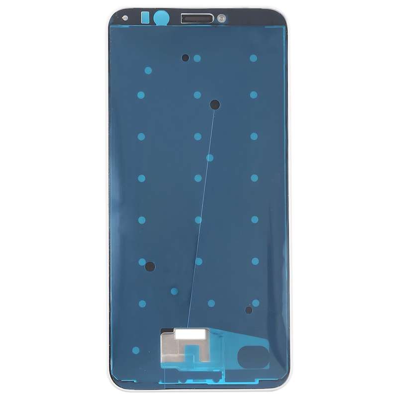 Front Housing LCD Frame Bezel for Huawei Y7 (2018)(White)