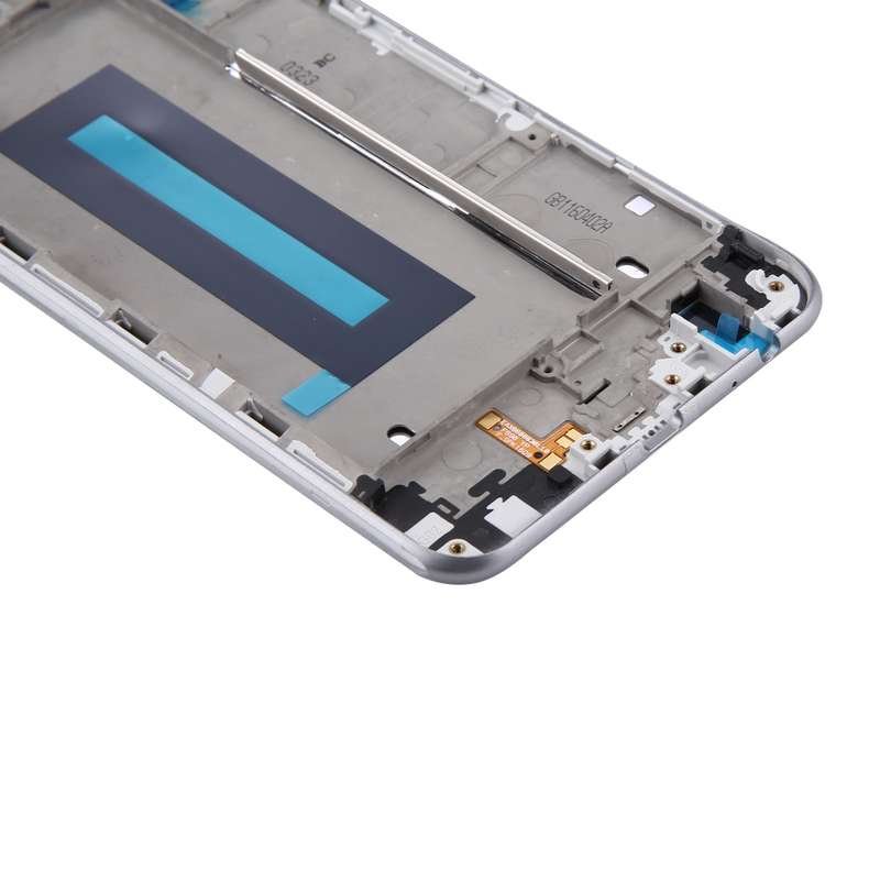 Original LCD Screen for LG X Cam / K580 / K580I / K580Y Digitizer Full Assembly with Frame (Silver)