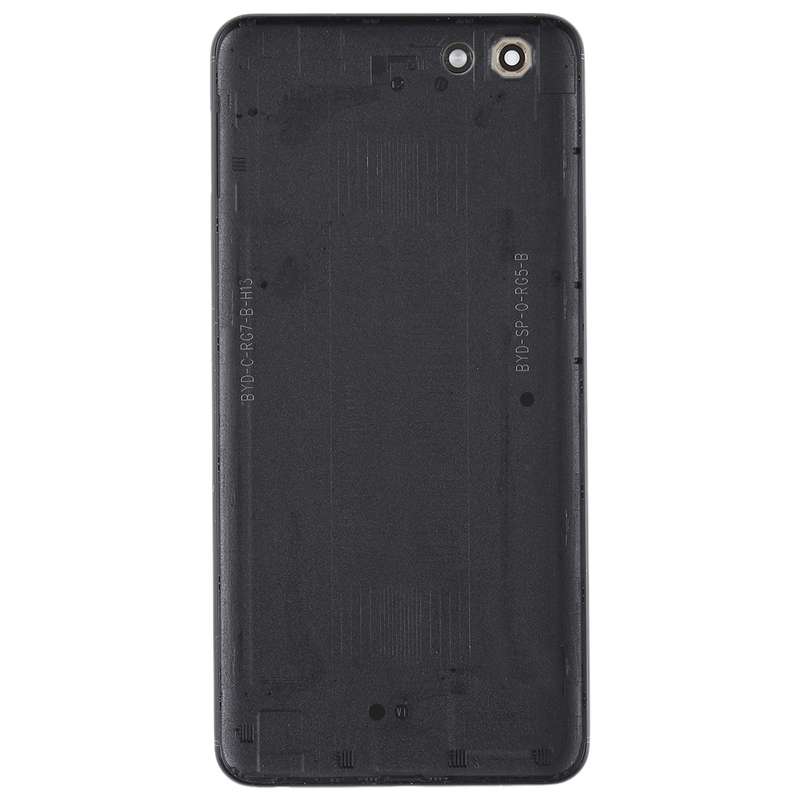 For Vivo Y71 Back Cover with Camera Lens Side Keys (Black)
