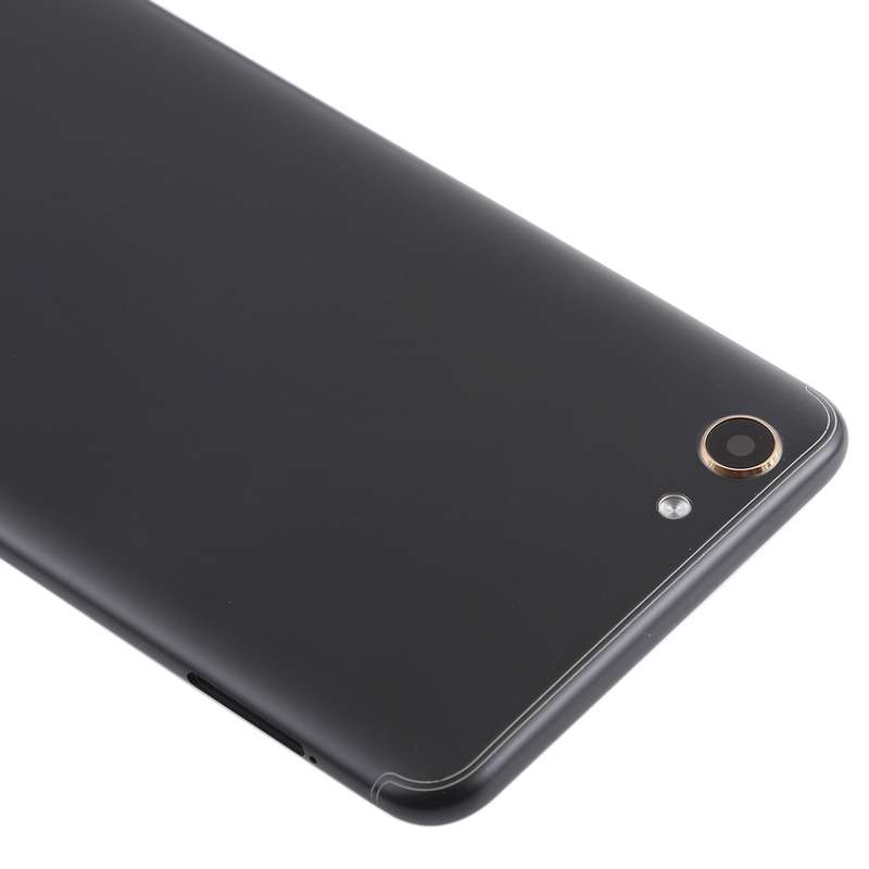 For Vivo Y71 Back Cover with Camera Lens Side Keys (Black)