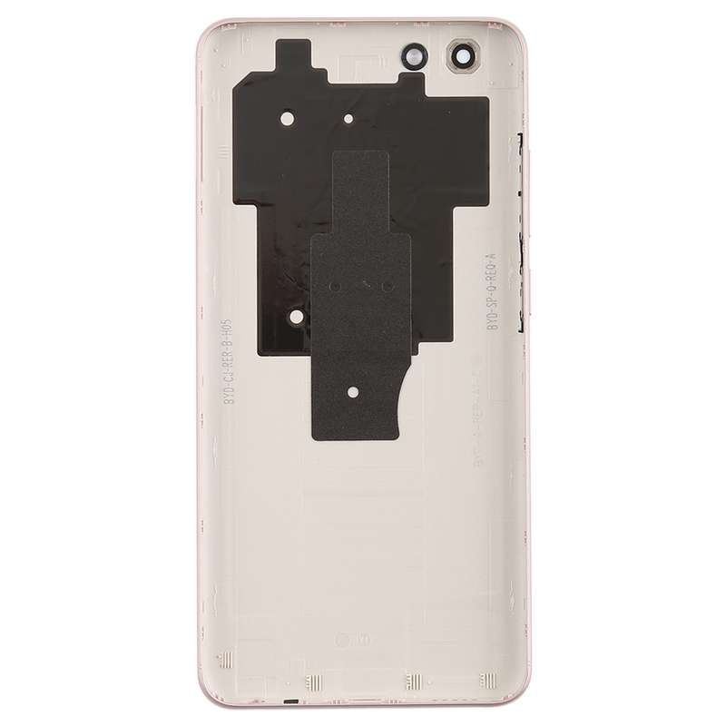 For Vivo Y71 Back Cover with Camera Lens Side Keys (Black)