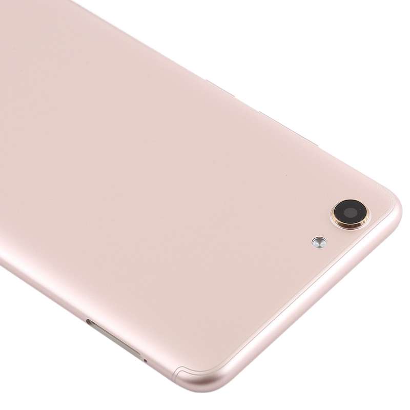 For Vivo Y71 Back Cover with Camera Lens Side Keys (Black)