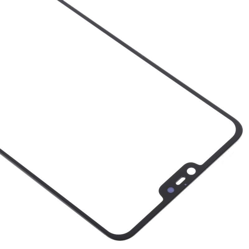 Front Screen Outer Glass Lens for Xiaomi Mi 8 Lite(Black)