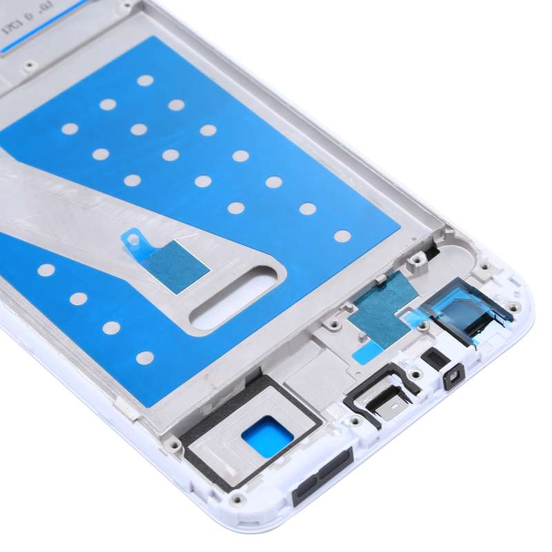 For Huawei P smart (Enjoy 7S) Front Housing LCD Frame Bezel Plate(White)
