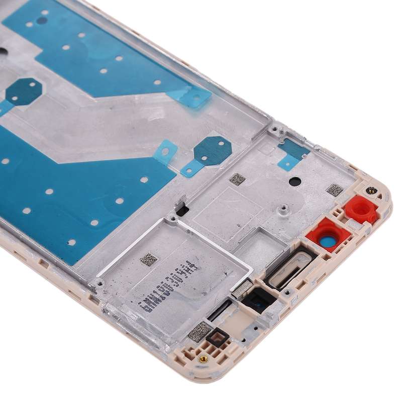 For Huawei Enjoy 7 Plus / Y7 Prime (2017) / Nova Lite Plus Front Housing LCD Frame Bezel Plate(Gold)