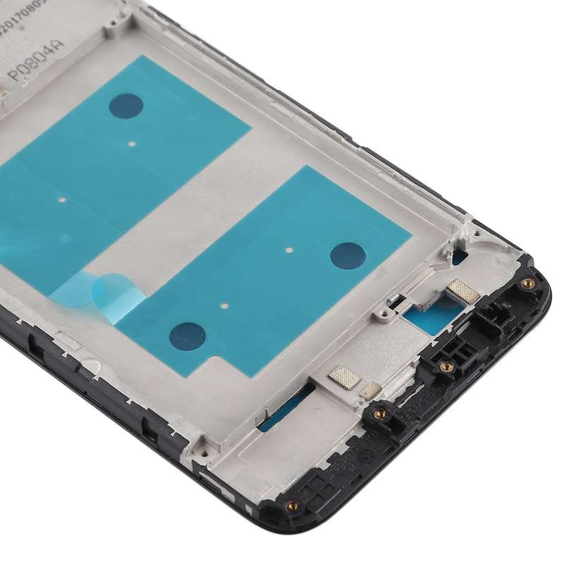 For Huawei Enjoy 7 / P9 Lite Mini / Y6 Pro (2017) Front Housing LCD Frame Bezel Plate(Black)