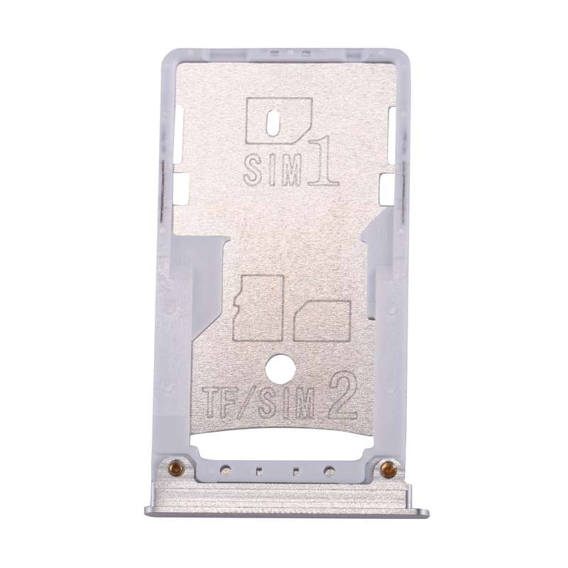 For Xiaomi Mi Max SIM & SIM / TF Card Tray(Silver)