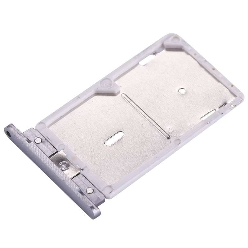 For Xiaomi Mi Max SIM & SIM / TF Card Tray(Silver)