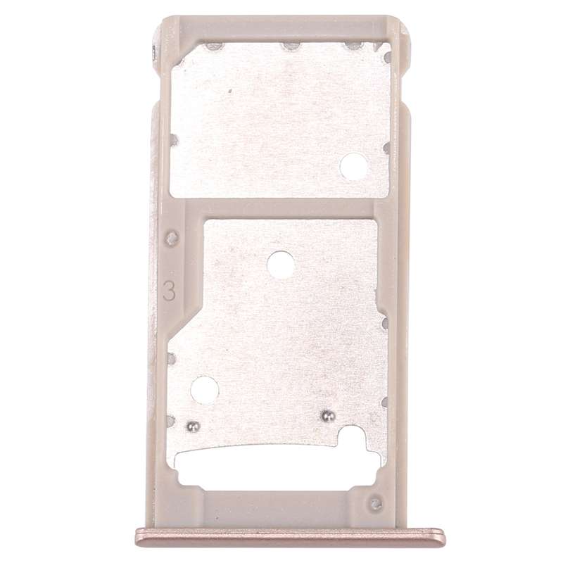 For Huawei Enjoy 7 Plus / Y7 Prime SIM Card Tray & SIM / Micro SD Card Tray(Dark Blue)