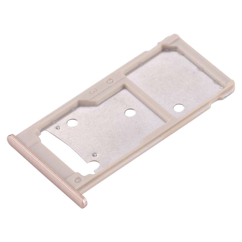 For Huawei Enjoy 7 Plus / Y7 Prime SIM Card Tray & SIM / Micro SD Card Tray(Dark Blue)