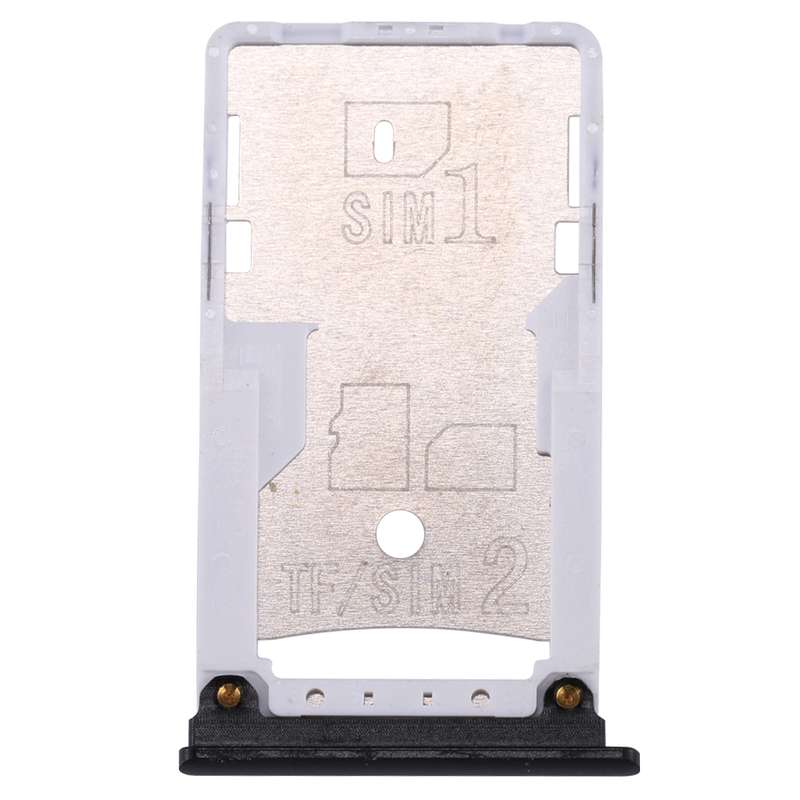 For Xiaomi Mi Max 2 SIM & SIM / TF Card Tray(Black)