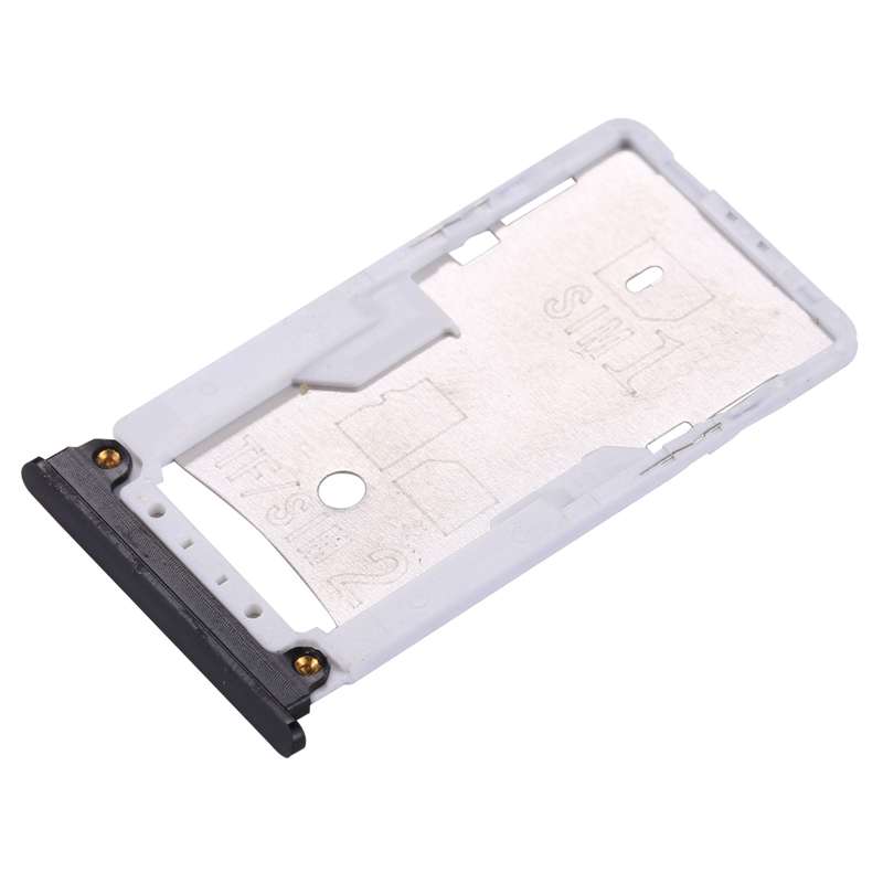 For Xiaomi Mi Max 2 SIM & SIM / TF Card Tray(Black)
