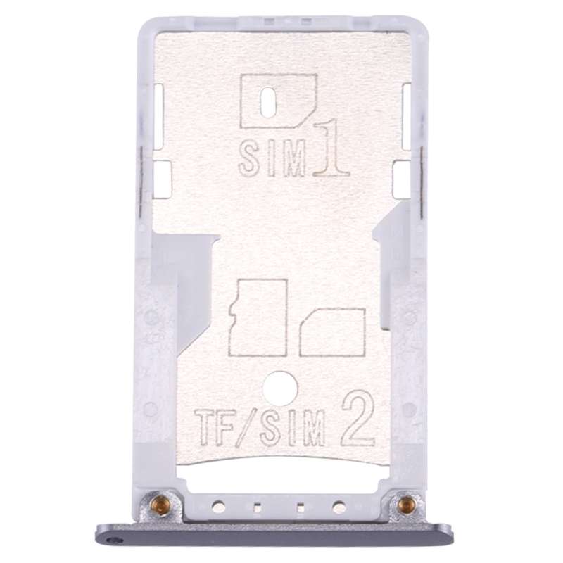 For Xiaomi Redmi 3 & 3s SIM & SIM / TF Card Tray(Grey)