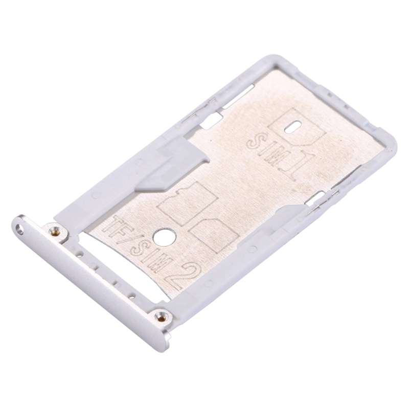 For Xiaomi Redmi 3 & 3s SIM & SIM / TF Card Tray(Grey)